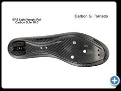 EPS Light Weight Full Carbon Sole 10.0
