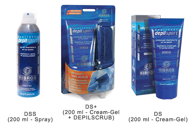 Depil Sport Cream and Spray