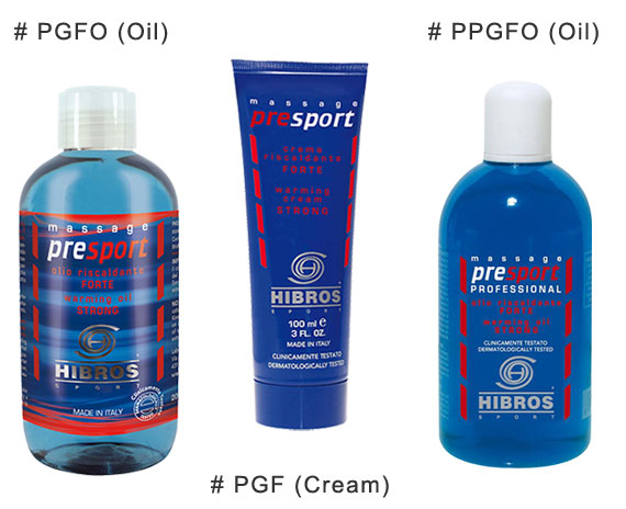 Presport Warming Oil And Cream (Strong)