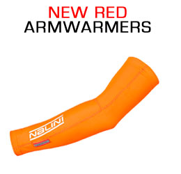 New Red Armwarmers
