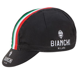 Black Italia Neon Cycling Cap