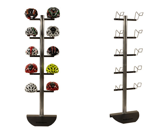 BS350: 10 Helmets Display