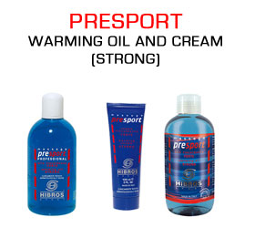 Presport Warming Oil And Cream (Strong)