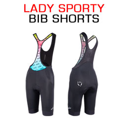 Lady Sporty Bib Shorts