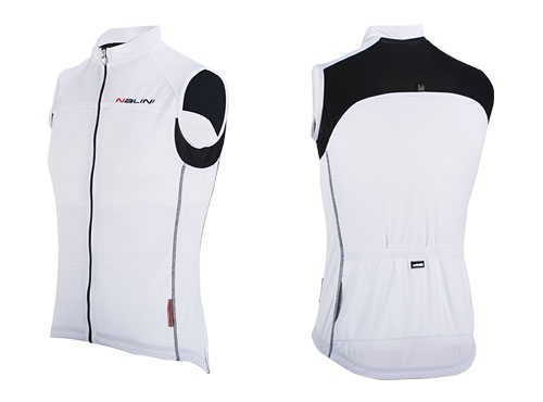 White Karma Tank Lightweight Sleeveless Jersey