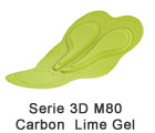 Serie 3D M80 Carbon Lime Gel Pad