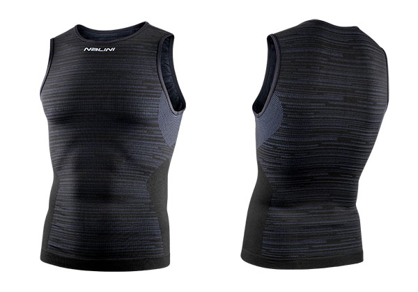 Nalini Tank black Sleeveless Jersey