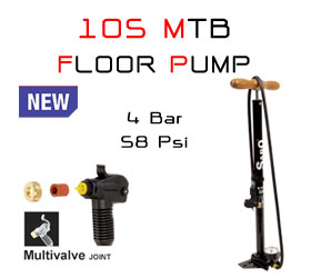 Art.105: Professional MTB Floor Pump