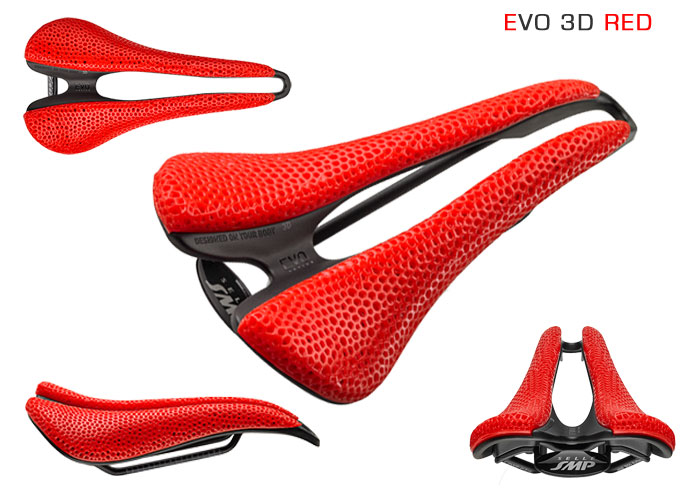 EVO 3D 140 Red Saddle