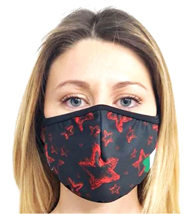 AirProtect Face Mask - Black/Red
