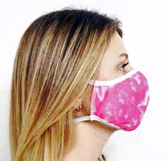 AirProtect Face Mask - Pink Stars