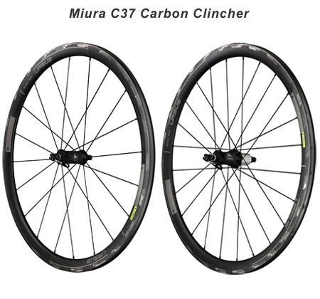 Ursus Miura C37 Carbon Clincher Wheelset