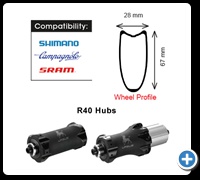 R40 Hubs