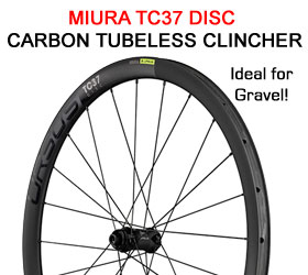 Miura TC37 Disc Carbon Tubeless Clincher
