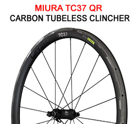 Miura TC37 Carbon Tubeless Clincher