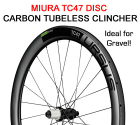 Miura TC47 Disc Carbon Tubeless Clincher