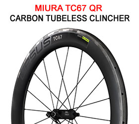Miura TC67 Carbon Tubeless Clincher